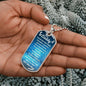 You Are My Daddy From Baby Angel Dog Tag Necklace Military Chain (Silver) / No Jewelry Giftinum