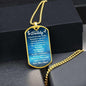 You Are My Daddy From Baby Angel Dog Tag Necklace JewelryGiftinum