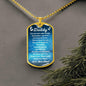 You Are My Daddy From Baby Angel Dog Tag Necklace JewelryGiftinum