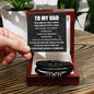 You Are My Loving Dad Bracelett Two Tone Box Jewelry Giftinum