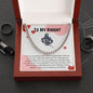 You are my shining armor To My Knight Valentine's Necklace Stainless Steel / Luxury Box Jewelry Giftinum