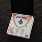 You are my shining armor To My Knight Valentine's Necklace Stainless Steel / Standard Box Jewelry Giftinum