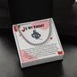 You are my shining armor To My Knight Valentine's Necklace Stainless Steel / Standard Box Jewelry Giftinum