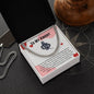 You are my shining armor To My Knight Valentine's Necklace Stainless Steel / Standard Box Jewelry Giftinum