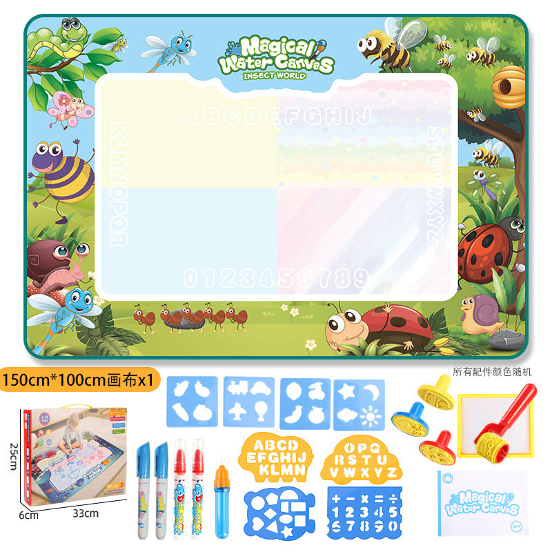 Magic Canvas toy can be clear drawing board Magic colorful graffiti carpet drawing book children's toys