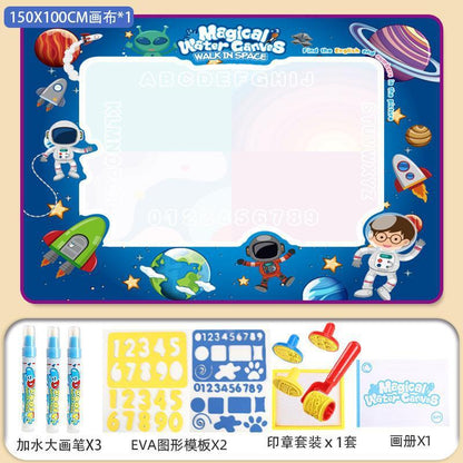 Magic Canvas toy can be clear drawing board Magic colorful graffiti carpet drawing book children's toys