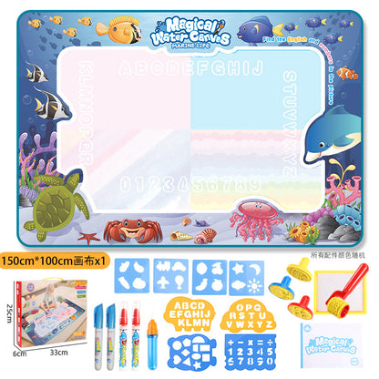 Magic Canvas toy can be clear drawing board Magic colorful graffiti carpet drawing book children's toys