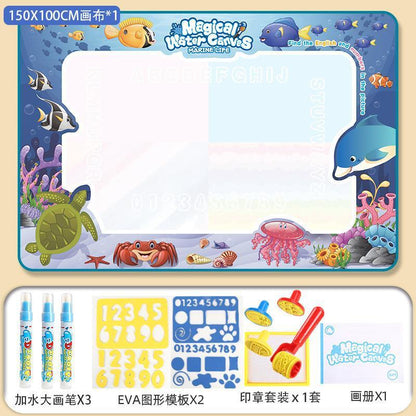 Magic Canvas toy can be clear drawing board Magic colorful graffiti carpet drawing book children's toys