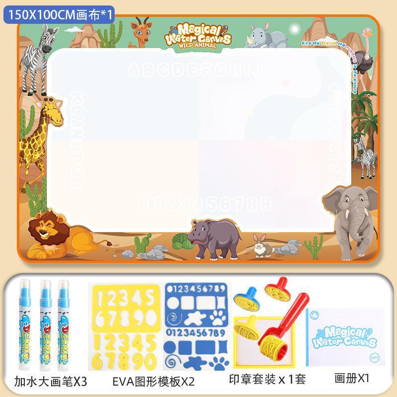 Magic Canvas toy can be clear drawing board Magic colorful graffiti carpet drawing book children's toys