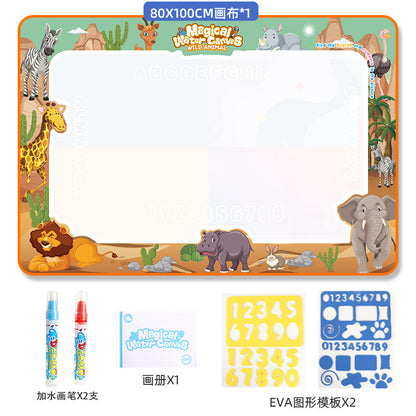 Magic Canvas toy can be clear drawing board Magic colorful graffiti carpet drawing book children's toys