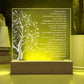 A limb has fallen Acrylic Plaque - Giftinum