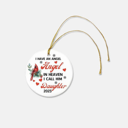 Angel in Heaven I call her Daughter Ornament - Giftinum