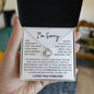 Apology Gift For Her Necklace - I regret my actions - Giftinum
