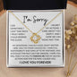 Apology Gift For Her Necklace - I regret my actions - Giftinum