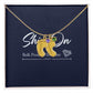 Baby Feet 2 Charms / 18K Yellow Gold Finish / Standard Box Jewelry Giftinum