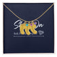 Baby Feet 3 Charms / 18K Yellow Gold Finish / Standard Box Jewelry Giftinum