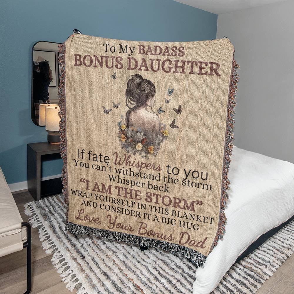 Badass Bonus Daughter Blanket (1) Default Title Blankets Giftinum