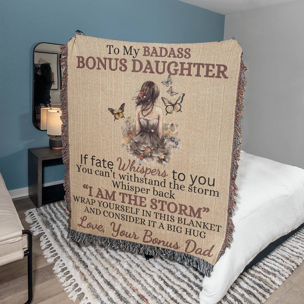 Badass Bonus Daughter Blanket (3) Default Title Blankets Giftinum