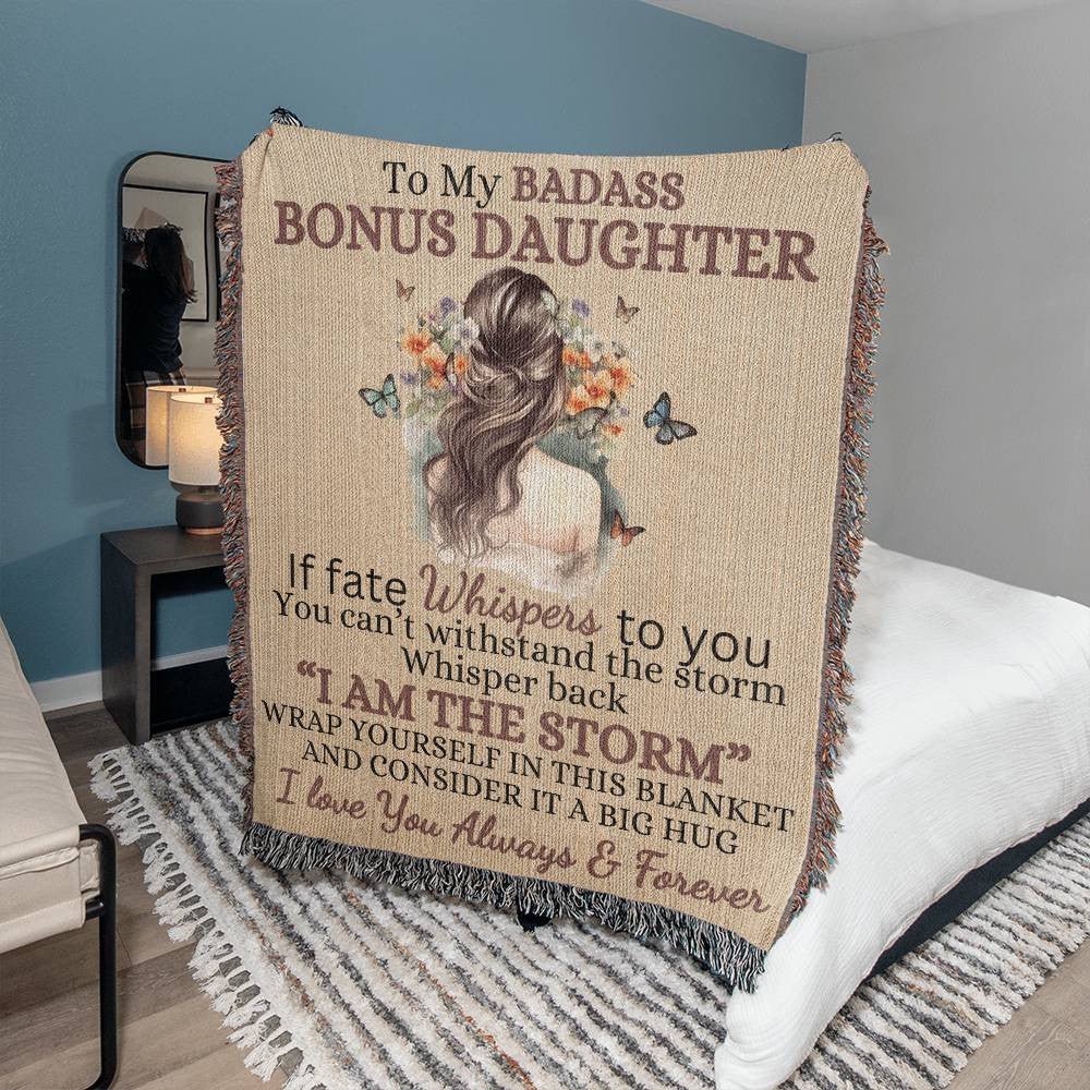 Badass Bonus Daughter Blanket (4) Default Title Blankets Giftinum