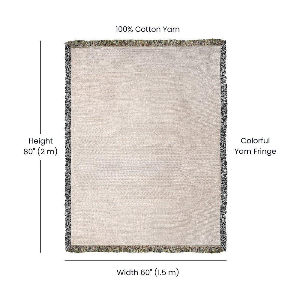 Badass Daughter woven blanket - Giftinum