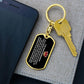 Badass Granddaughter Keychain - Giftinum