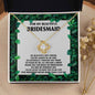 Beautiful Bridesmaid Necklace - Best Friend - Giftinum