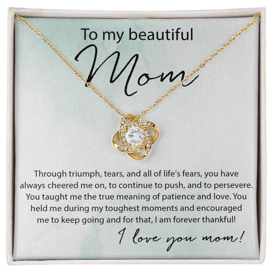 Beautiful Mom - You taught me patience - Giftinum