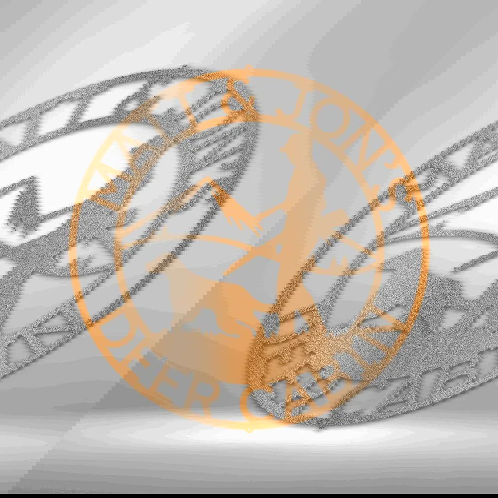 Birddog Monogram - Steel Sign - Giftinum