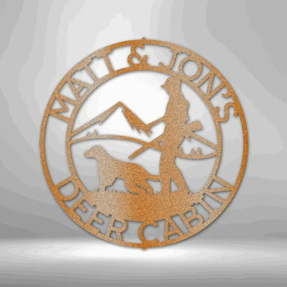 Birddog Monogram - Steel Sign - Giftinum