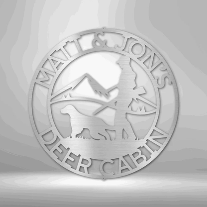 Birddog Monogram - Steel Sign - Giftinum