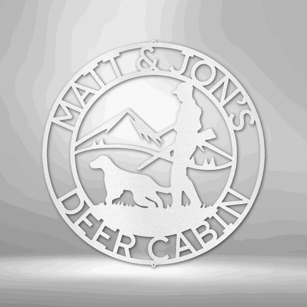 Birddog Monogram - Steel Sign - Giftinum