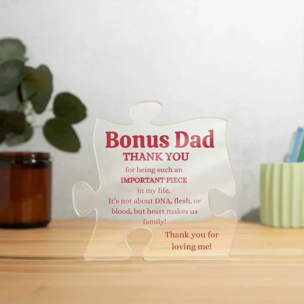 Bonus Dad Puzzle Acrylic Piece - Giftinum
