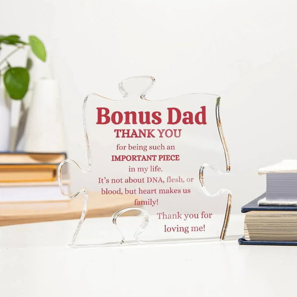 Bonus Dad Puzzle Acrylic Piece - Giftinum