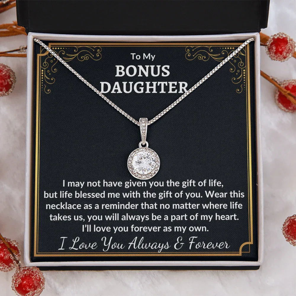 Bonus Daughter Eternal Hope Necklace - Gift of Life - Giftinum