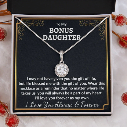 Bonus Daughter Eternal Hope Necklace - Gift of Life - Giftinum