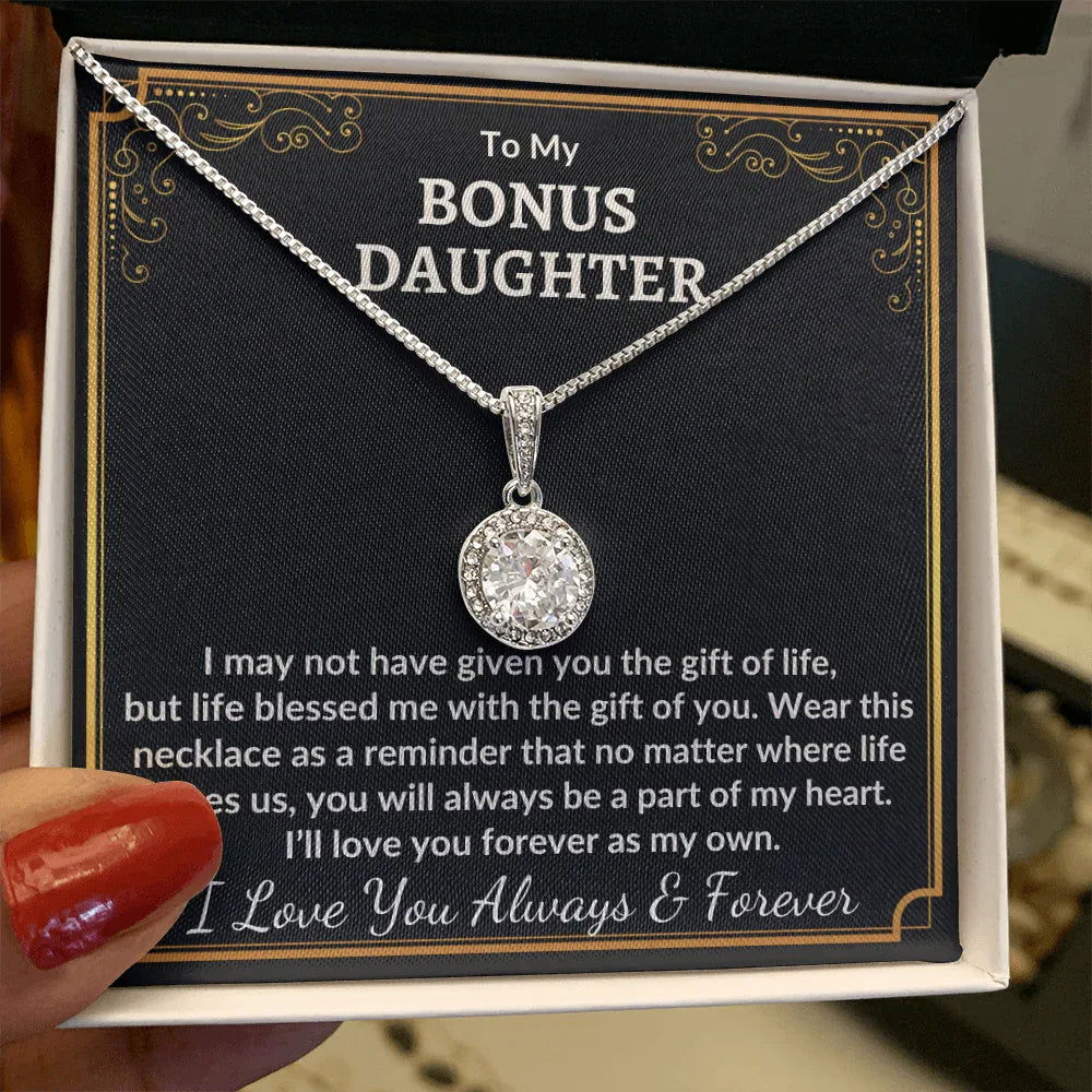 Bonus Daughter Eternal Hope Necklace - Gift of Life - Giftinum