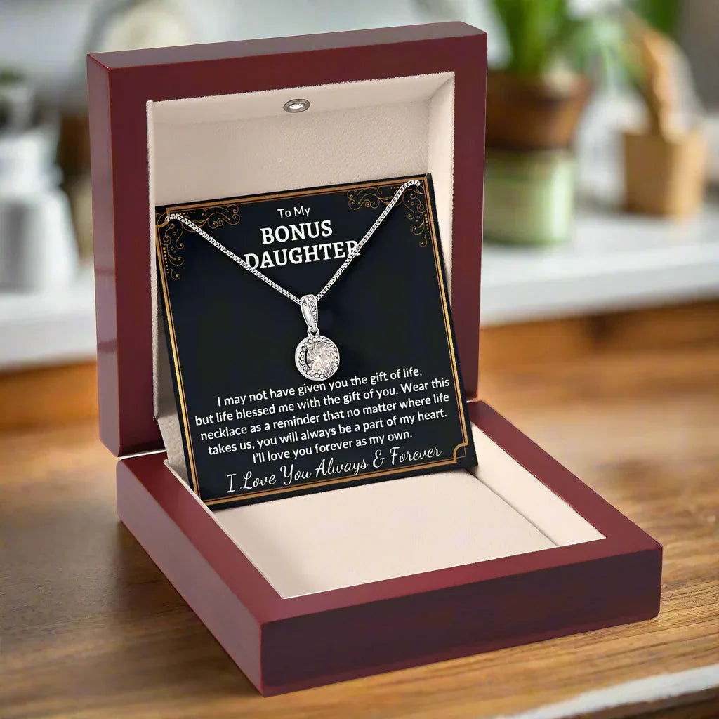 Bonus Daughter Eternal Hope Necklace - Gift of Life - Giftinum