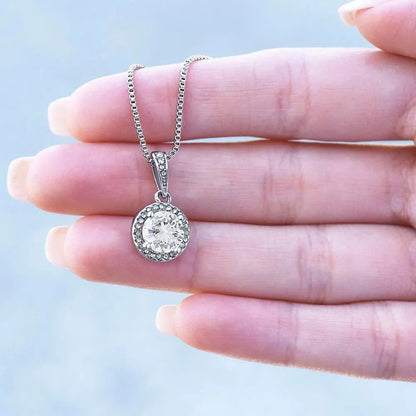 Bonus Daughter Eternal Hope Necklace - Love You As My Own - Giftinum