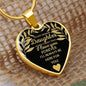 Bonus Daughter Heart Necklace - A Forever Love - Giftinum
