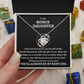 Bonus Daughter Necklace - Baby Girl - Giftinum