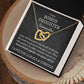 Bonus Daughter Necklace - Custom Name Gift of You - Giftinum
