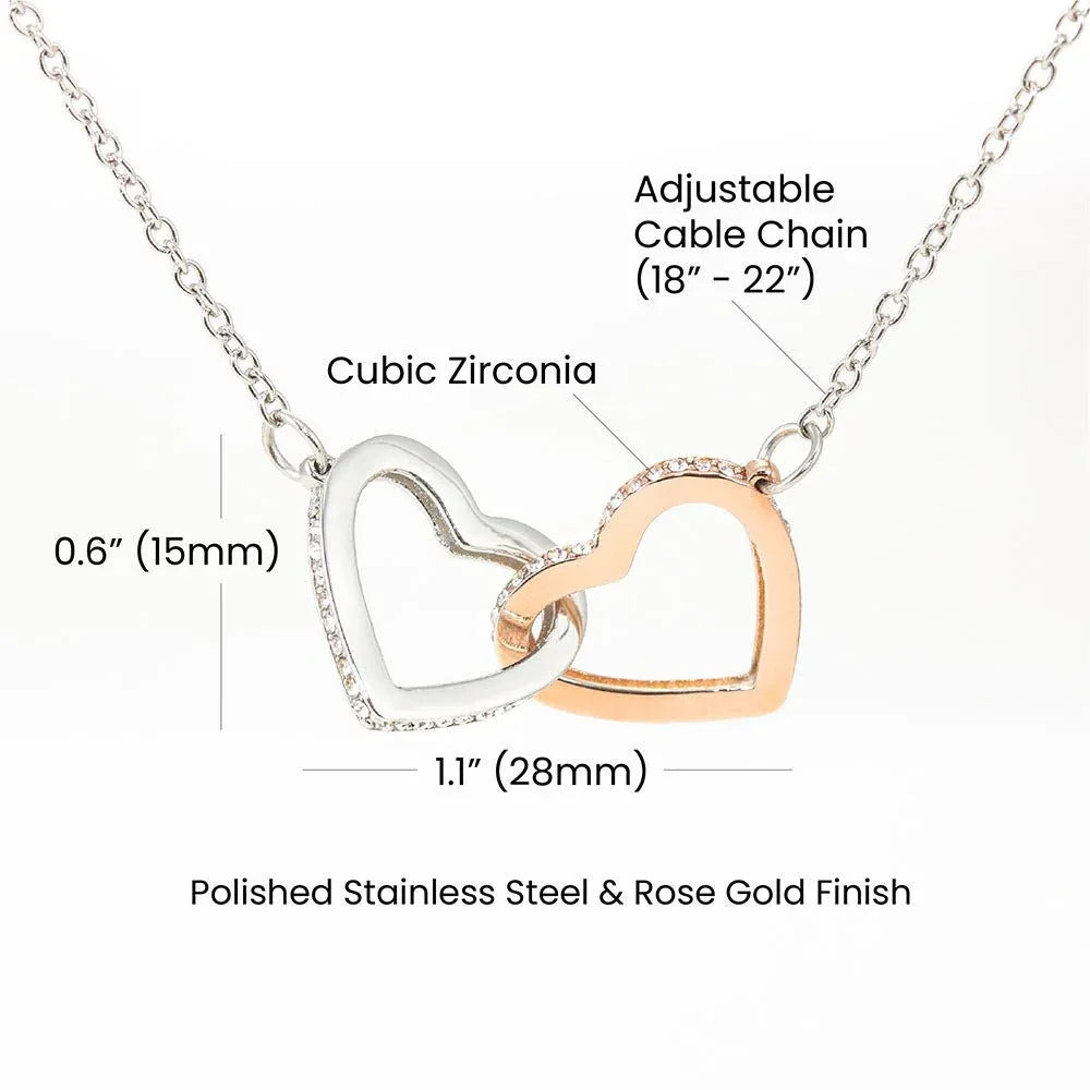 Bonus Daughter Necklace - Custom Name Gift of You - Giftinum
