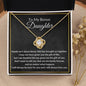 Bonus Daughter Necklace - Family Forever - Giftinum