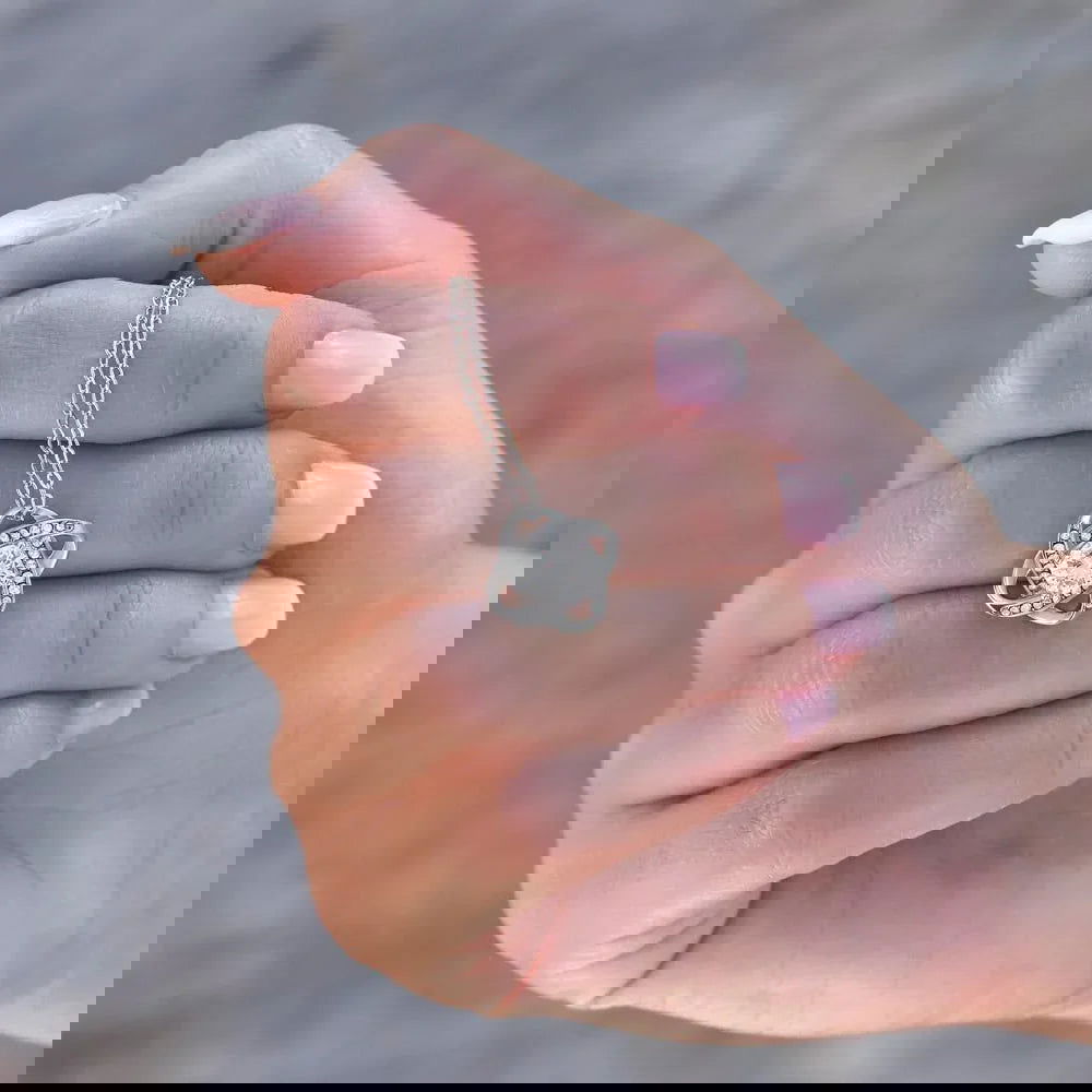 Bonus Daughter Necklace - We are famiy forever - Giftinum