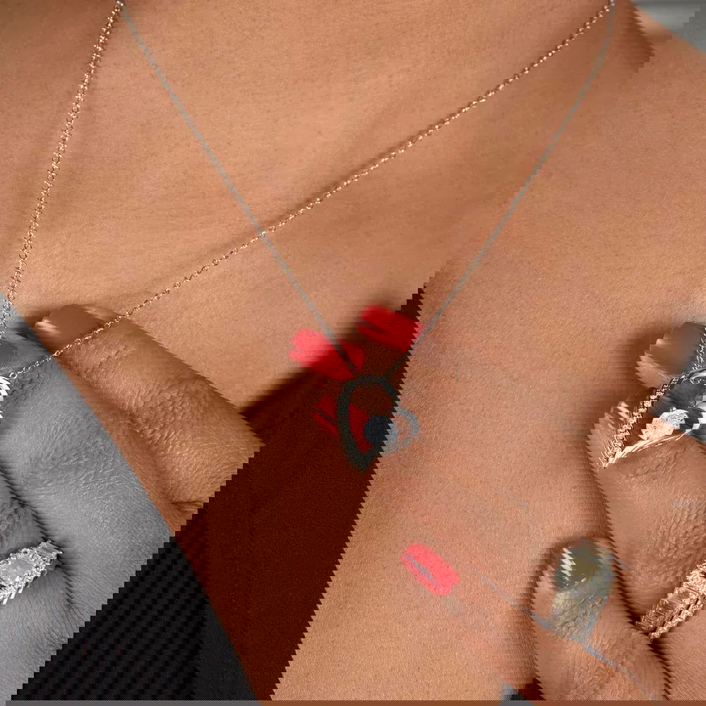 Bonus Daughter Necklace - You fill up my world - Giftinum