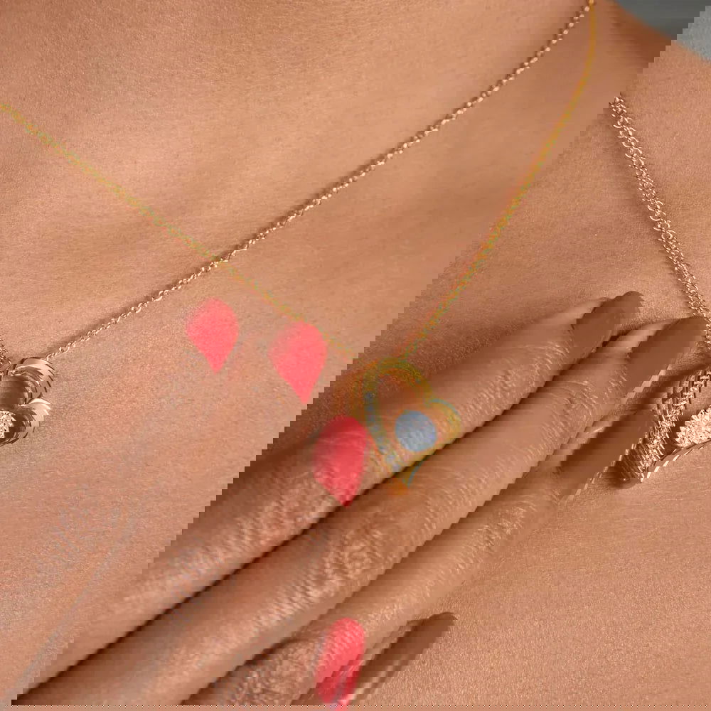 Bonus Daughter Necklace - You fill up my world - Giftinum