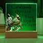 Cardinals Appears when Angels are near Acrylic Plaque - Giftinum