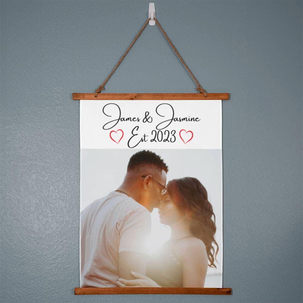 Couples Wall Framed Tapestry - Giftinum