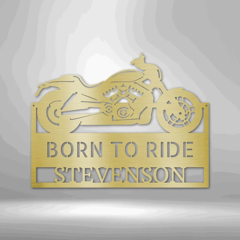Cruiser Workshop Monogram - Steel Sign - Giftinum