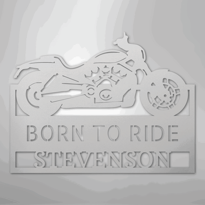 Cruiser Workshop Monogram - Steel Sign - Giftinum